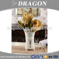 Beautiful hollow out ceramic home goods decorative vase